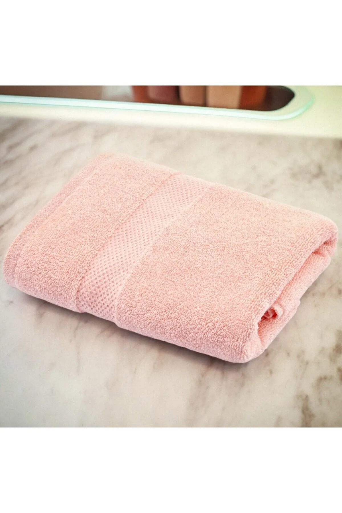 Red Palm Antibakteriyel %100 Doğal Pamuk El Yüz Saç Havlusu - 50 X 90 Cm - Görsel 3