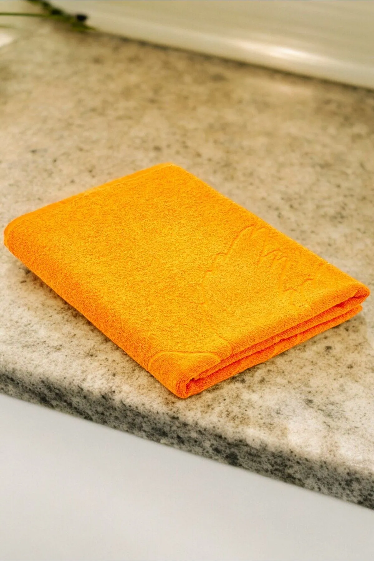 Red Palm Antibakteriyel %100 Doğal Pamuk Banyo Havlusu 90x160 Cm- Plaj Havlusu - Görsel 2