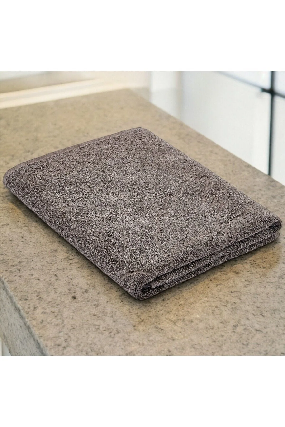 Red Palm Antibakteriyel %100 Doğal Pamuk Banyo Havlusu 90x160 Cm- Plaj Havlusu - Görsel 3