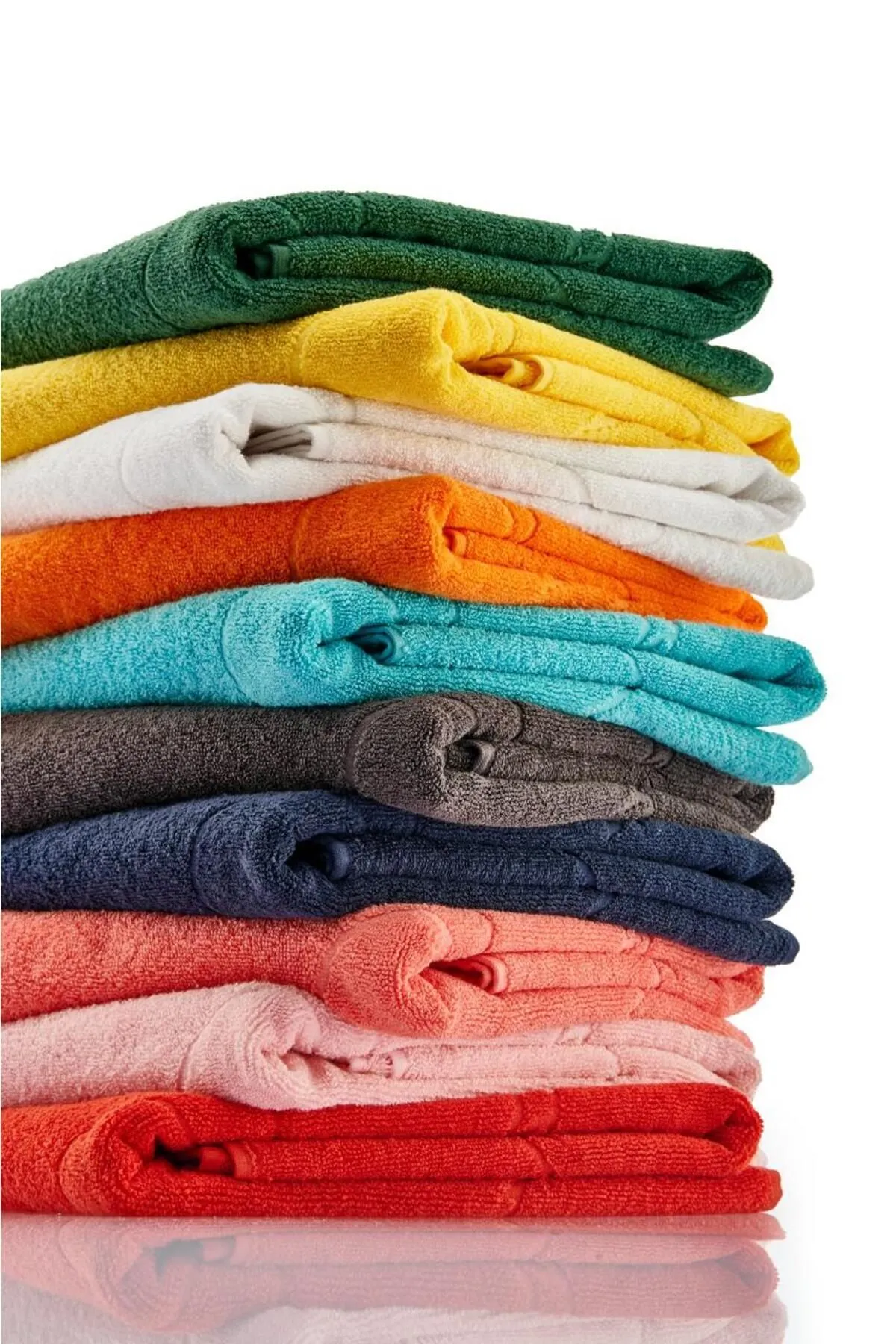 Red Palm Antibakteriyel %100 Doğal Pamuk Banyo Havlusu 90x160 Cm- Plaj Havlusu - Görsel 8