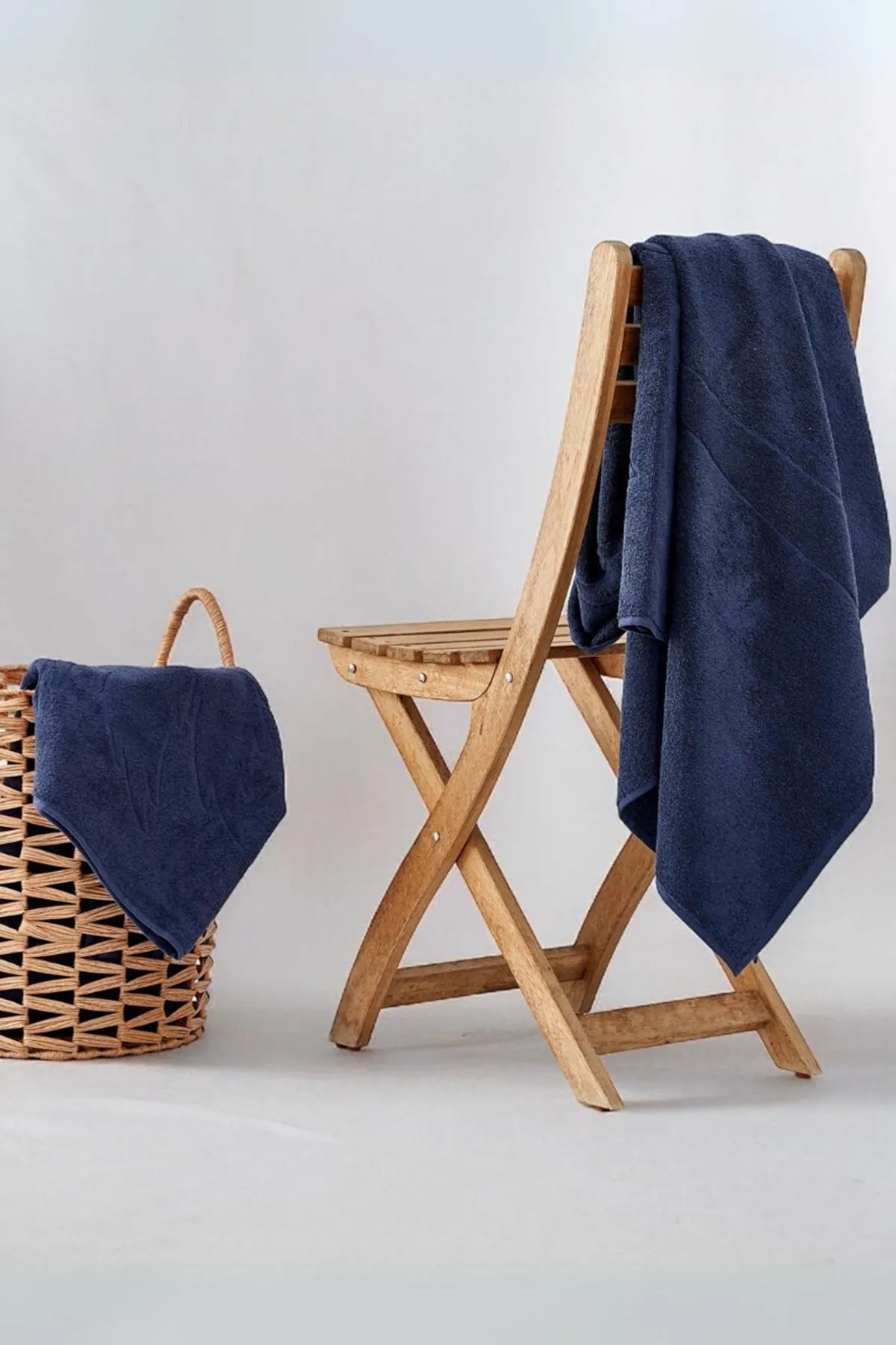 Red Palm Antibakteriyel %100 Doğal Pamuk Banyo Havlusu 90x160 Cm- Plaj Havlusu