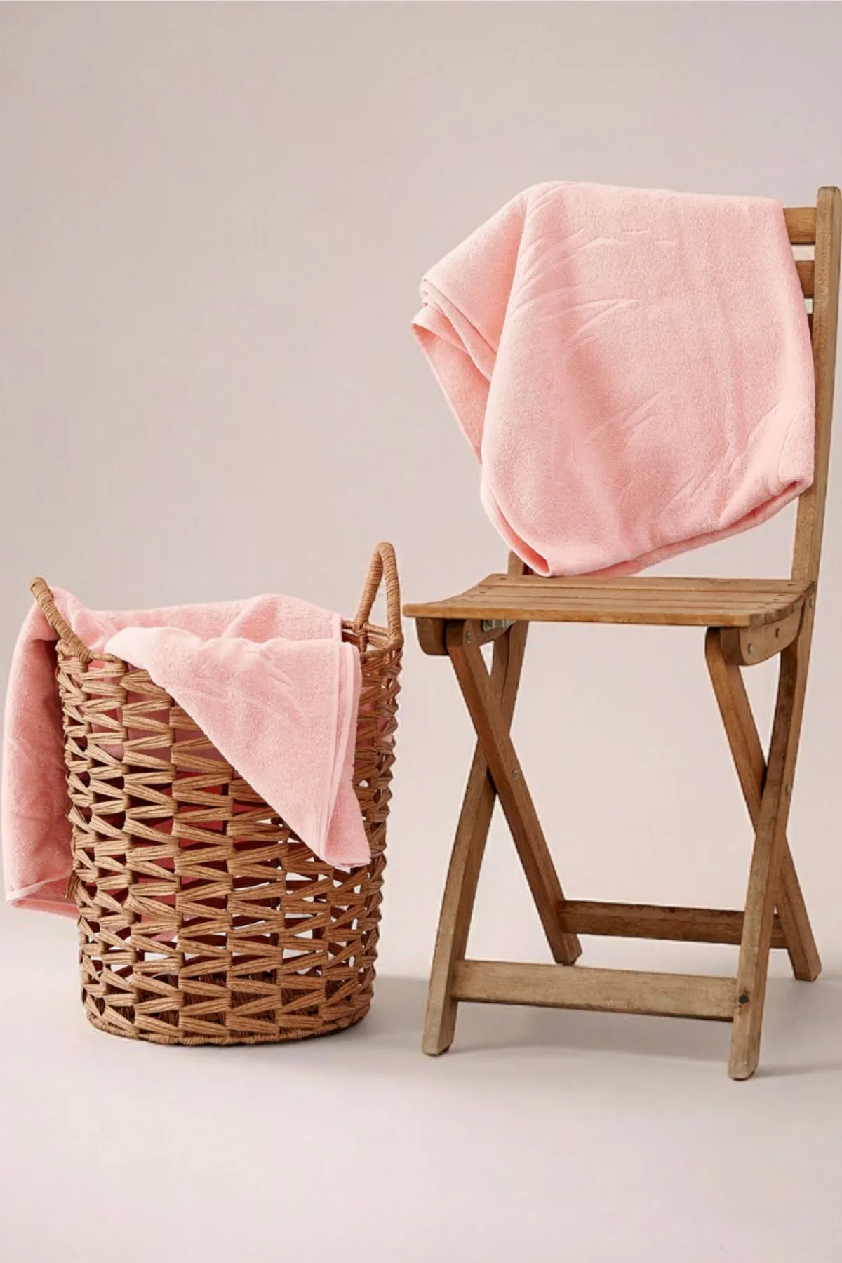 Red Palm Antibakteriyel %100 Doğal Pamuk Banyo Havlusu 90x160 Cm- Plaj Havlusu