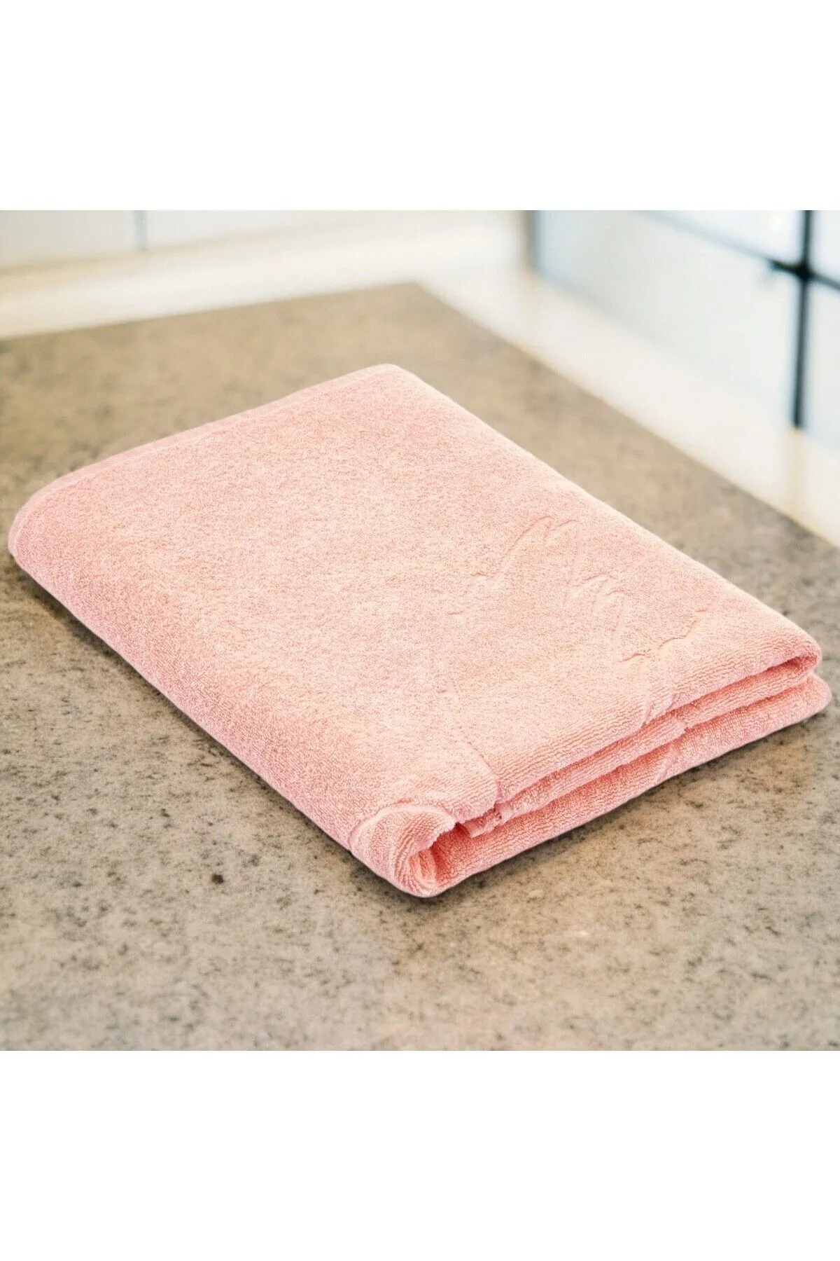 Red Palm Antibakteriyel %100 Doğal Pamuk Banyo Havlusu 90x160 Cm- Plaj Havlusu - Görsel 4