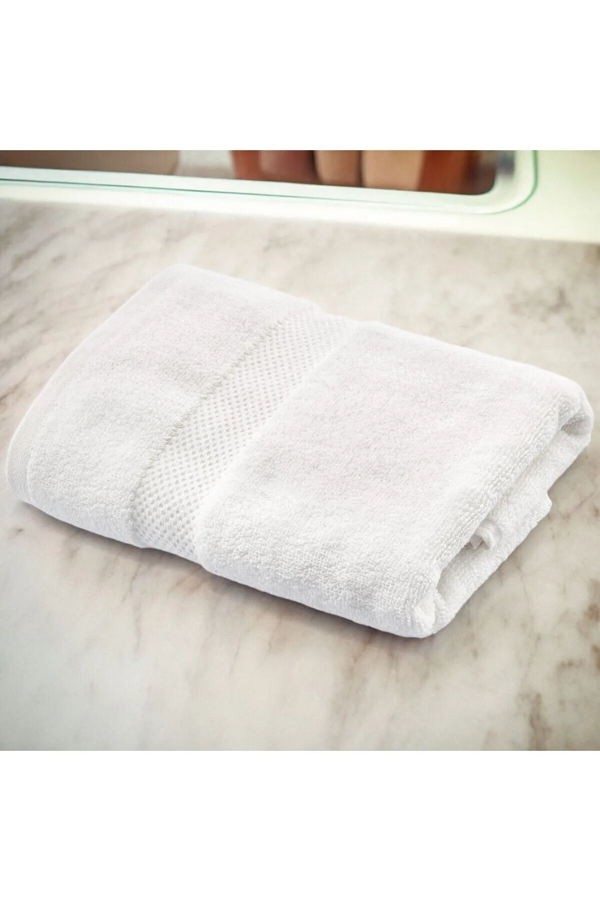 Red Palm Antibakteriyel %100 Doğal Pamuk El Yüz Saç Havlusu - 50 X 90 Cm - Görsel 3